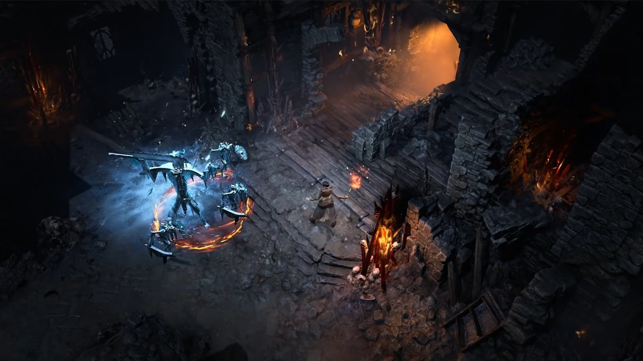 The Diablo 4 Sorcerer can burn enemies into a crisp, freeze them in place, or zap them with electricity.