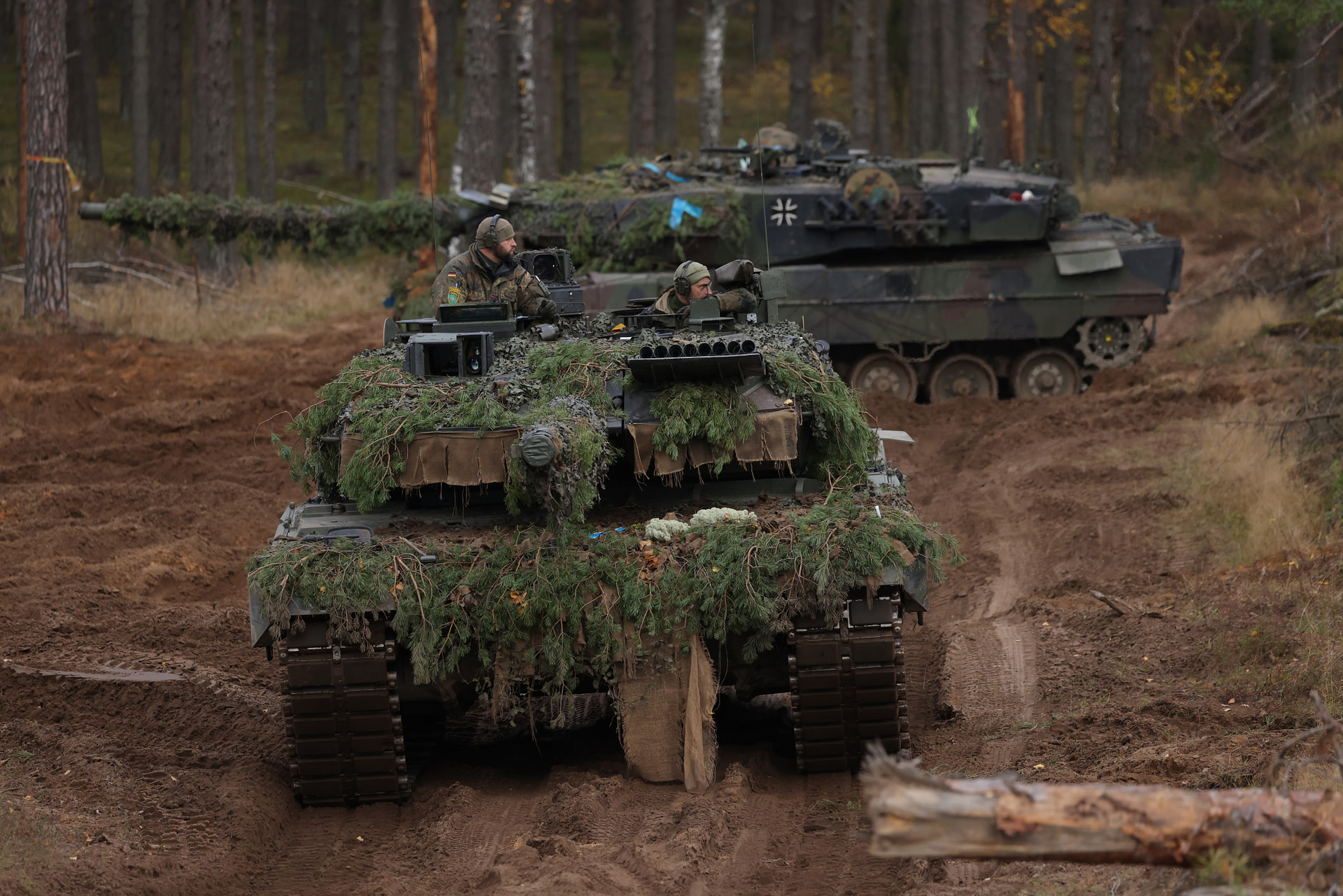 Austin says allies ‘pushing hard’ to arm Ukraine, but sidesteps tank drama