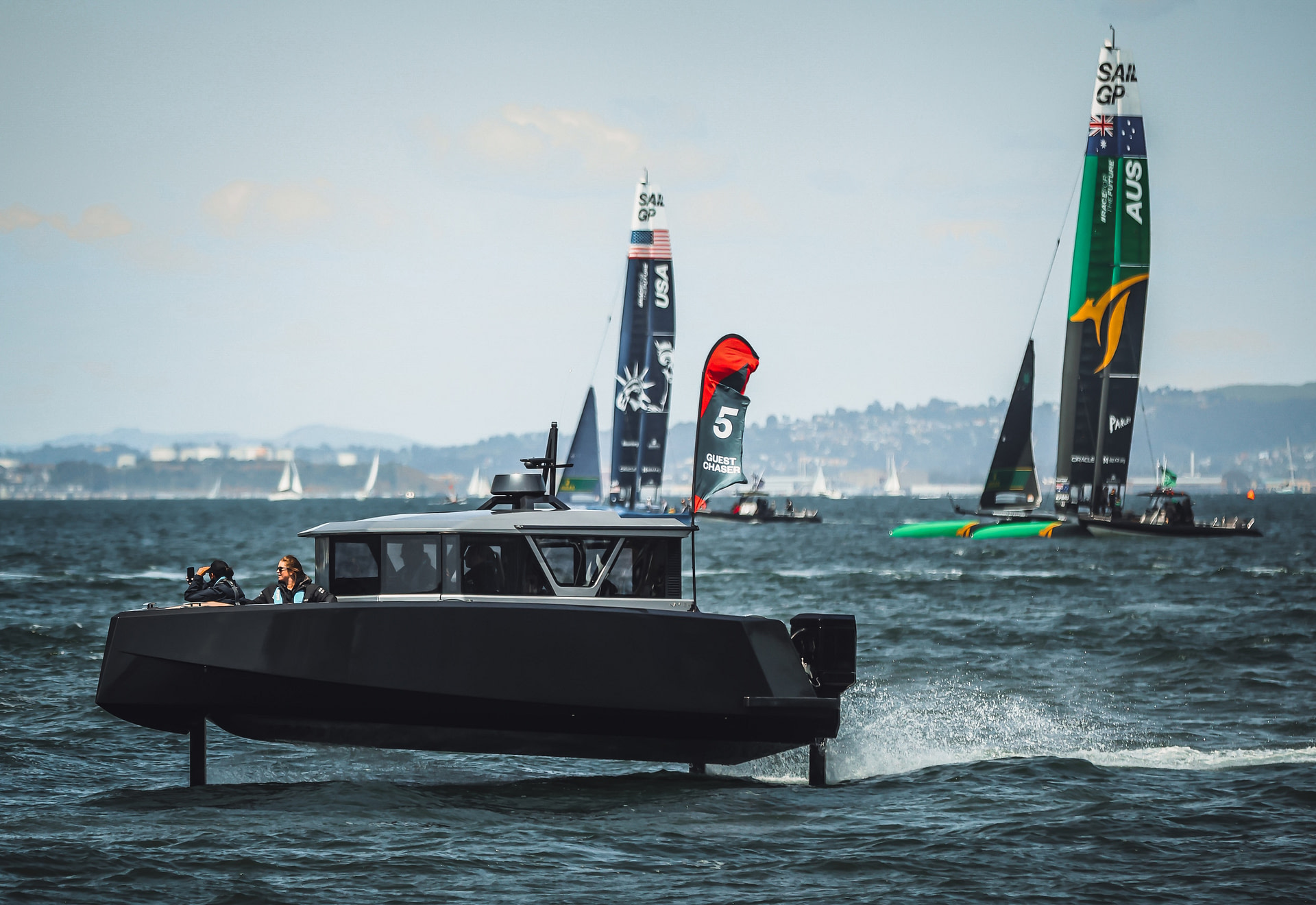 Navier’s hydrofoiling electric cruises west coast waterways to line up first pilot programs