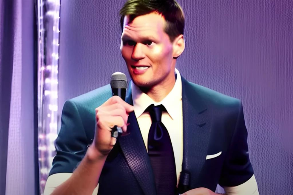 Tom Brady Threatened To Sue Comedians Behind AI Standup Video - Credit: New York Post