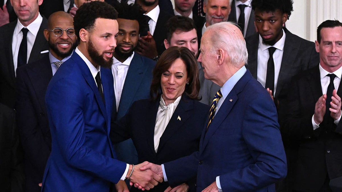 NBA champions visit White House, Steph Curry thanks Biden administration for ‘getting Brittney Griner home’