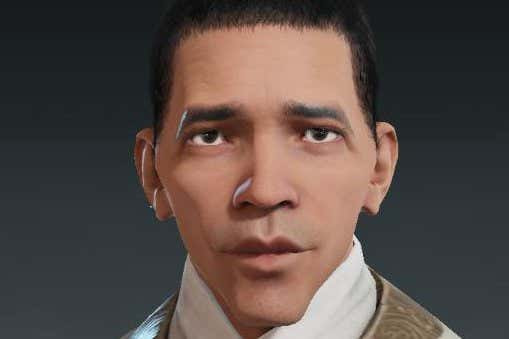AI Character Creator Puts Barack Obama – or Any Other Person – Into a Video Game - Credit: New Scientist