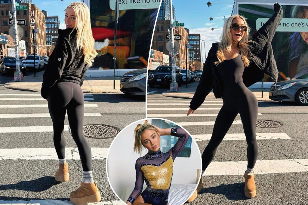 Olivia Dunne Posts New Photos from NYC After AI Program Controversy - Credit: New York Post