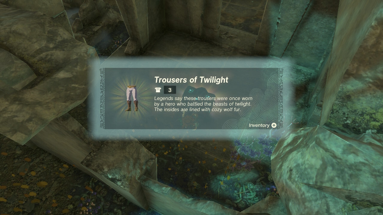 Trousers of Twilight chest