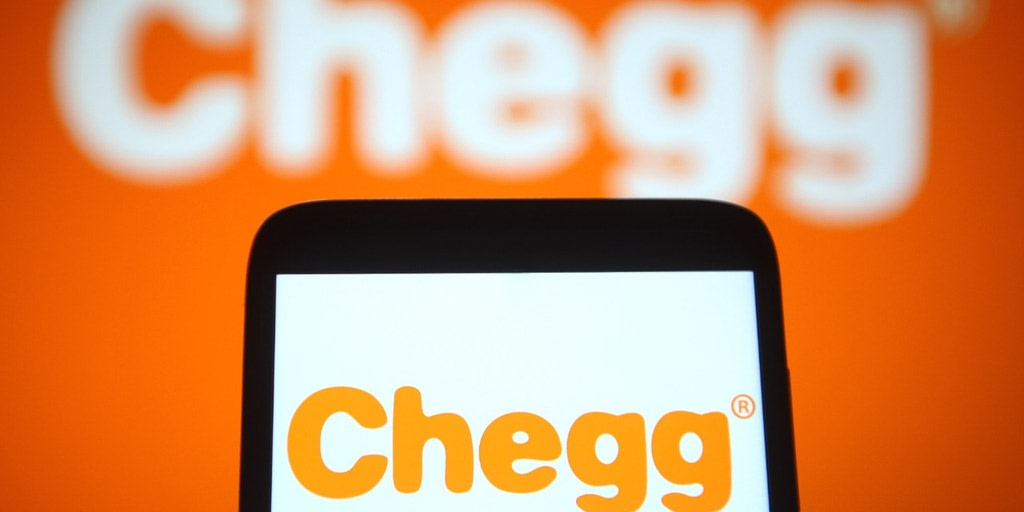 Chegg shares tank on CEO’s AI warning - Credit: Fox Business