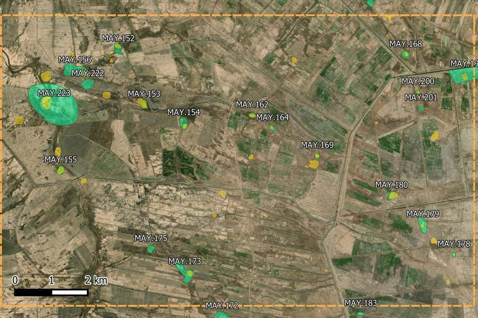 Identifying Mesopotamian Archaeological Sites Using AI and Satellite Imagery - Credit: New Scientist