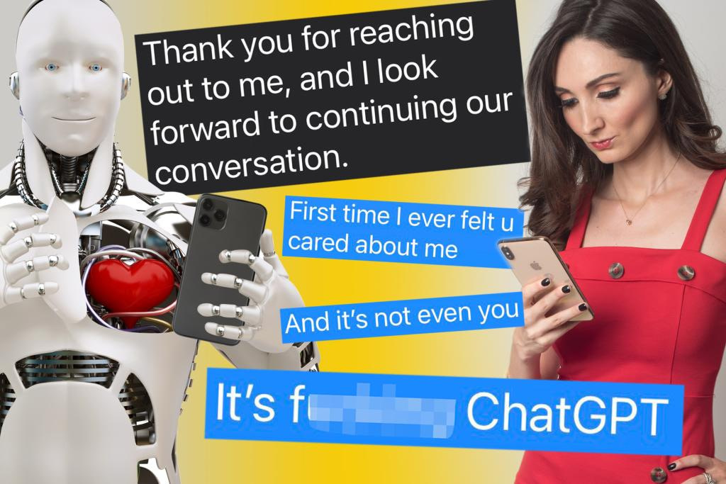 "ChatGPT's AI Romeo: Is the Scary New Romance Trend?" - Credit: New York Post