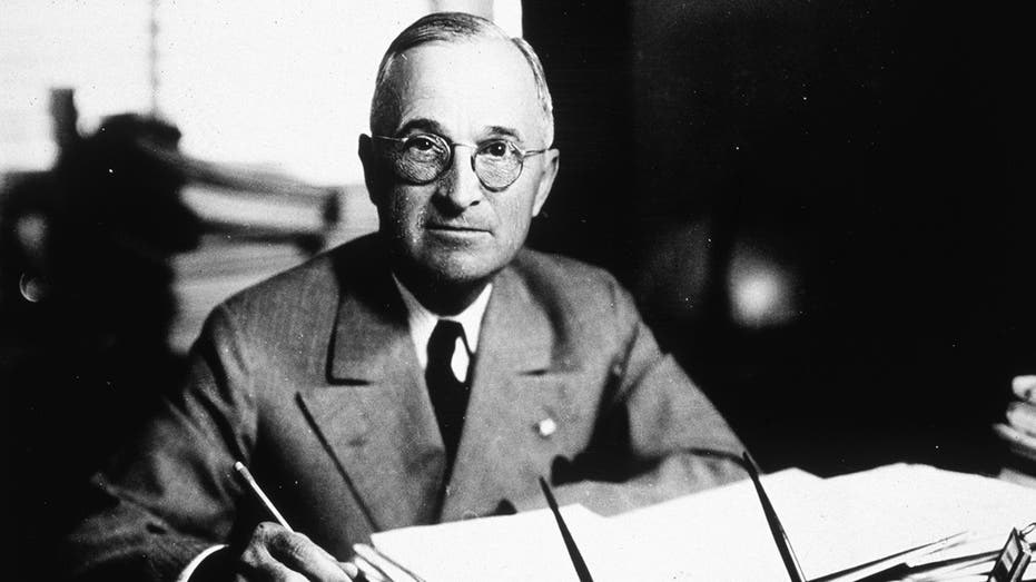 On this day in history, May 8, 1945, President Truman announces surrender of Nazi Germany forces in WWII