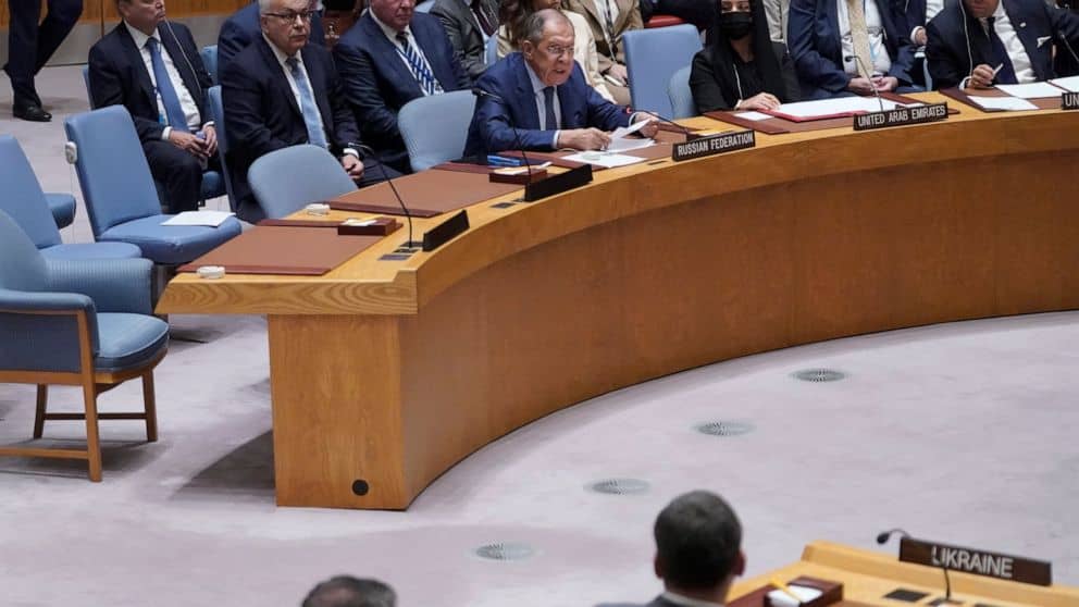 GLIMPSES: Lavrov’s quick entrance and exit at United Nations