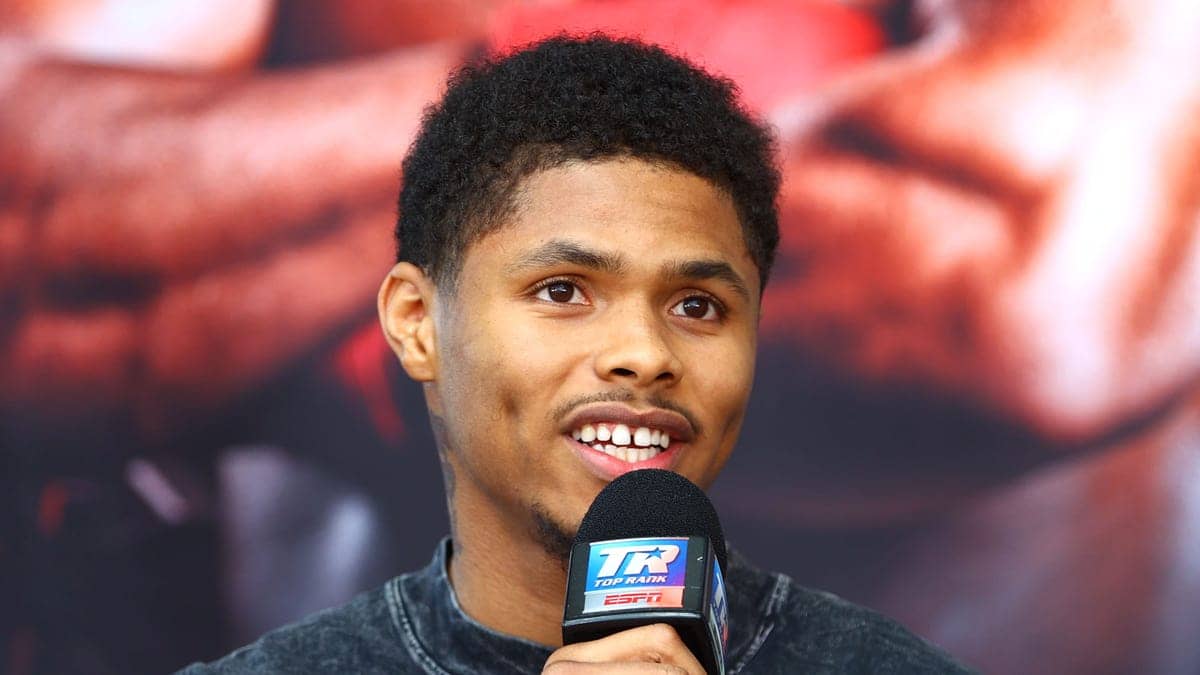 Shakur Stevenson fails to make weight before title fight, stripped of boxing titles