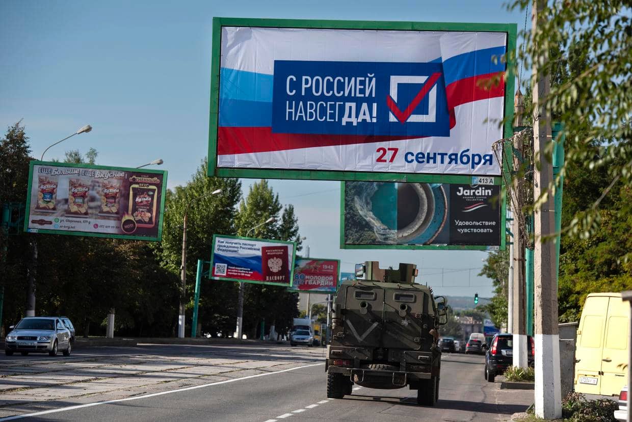 Russia Ukraine War Referendum Explainer 