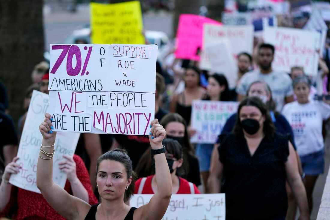 An Arizona judge rules that the state can enforce a near-total abortion ban