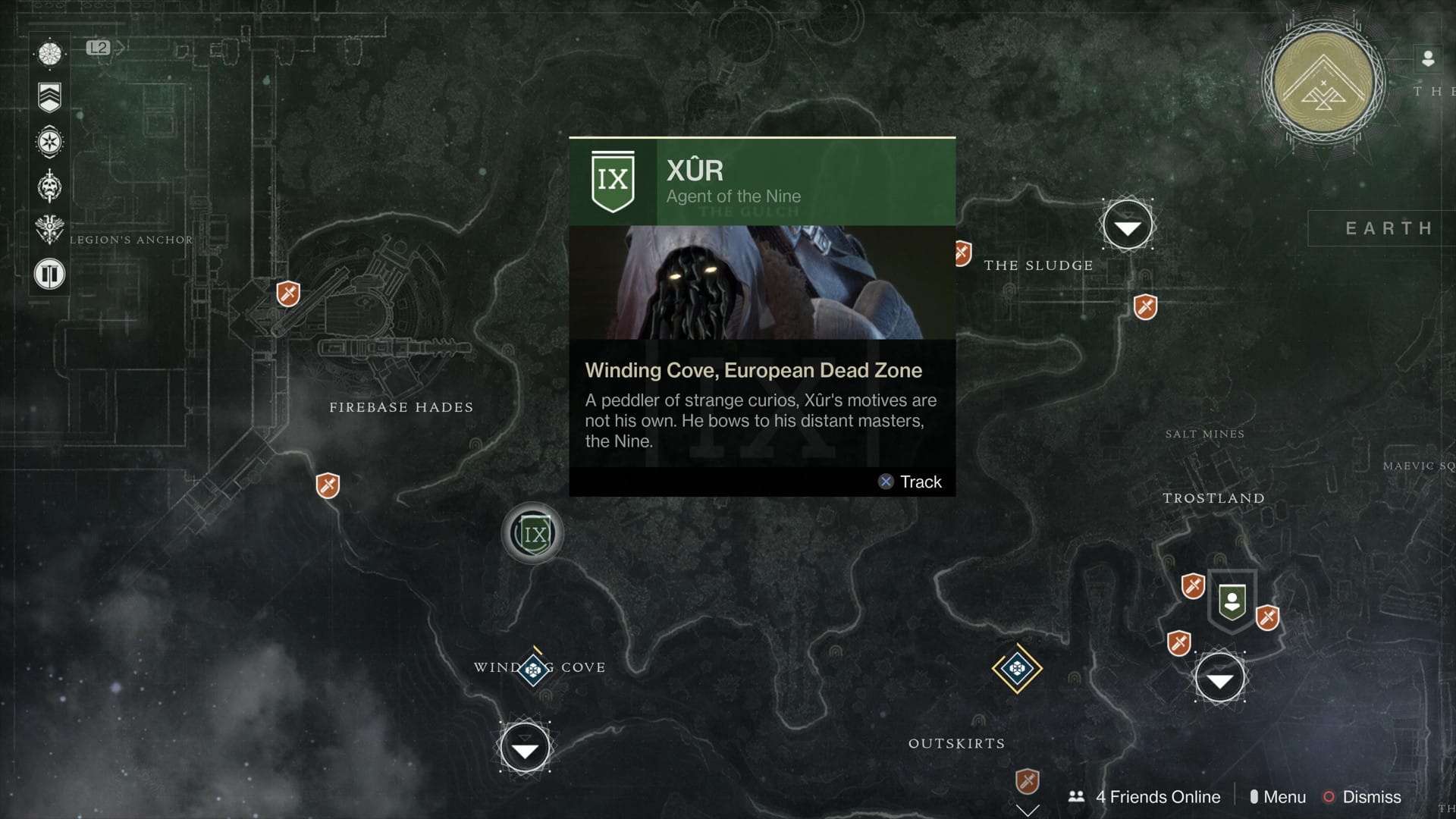 Where to find Xur in Destiny 2 this week (Sept 23-27)