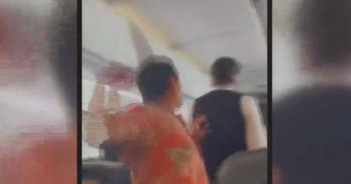 Passenger caught on video punching flight attendant