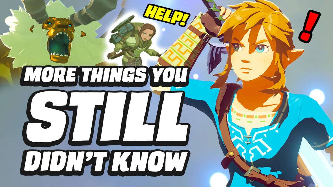 14 MORE Things You STILL Didn’t Know In Zelda Breath Of The Wild