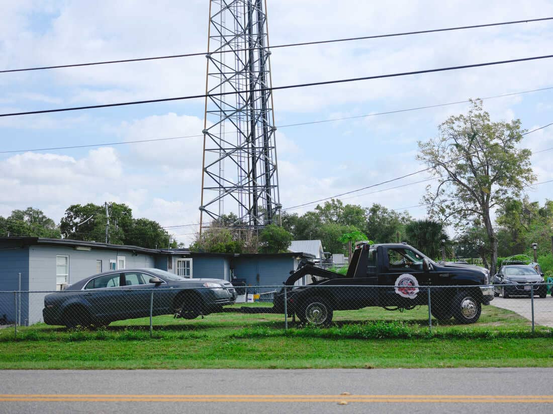 Tow truck driver leads a nomadic and hectic life in the aftermath of Hurricane Ian